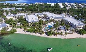 Dron Camera View of Playa Largo Resort & Spa, Autograph Collection, Key Largo, Florida