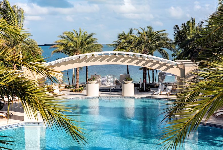 Beachfront Resort Pool at Playa Largo Resort