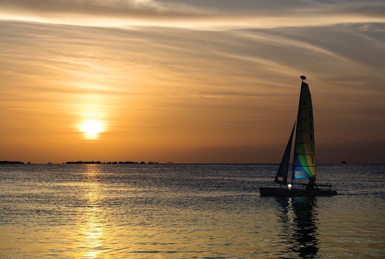 Private Marina at Key Largo, Florida