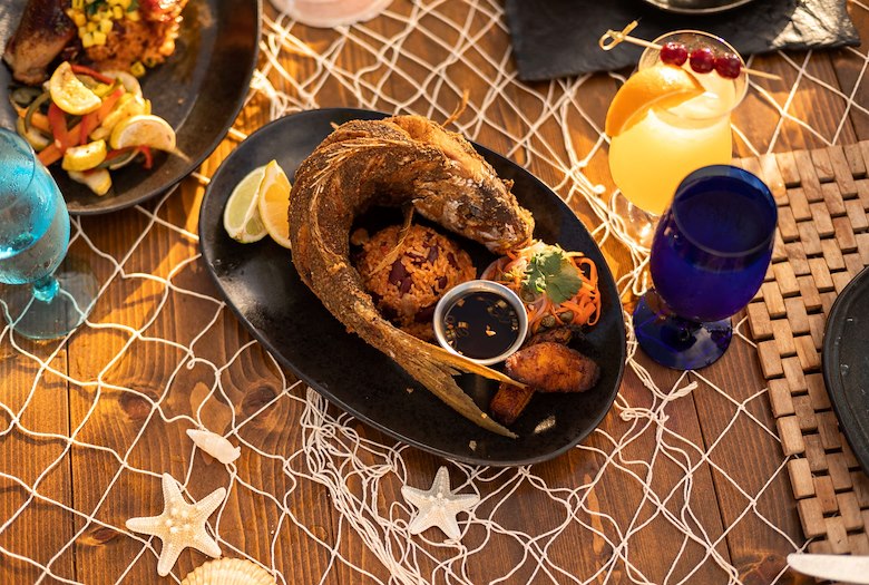 Sand Bar at Key Largo, Florida