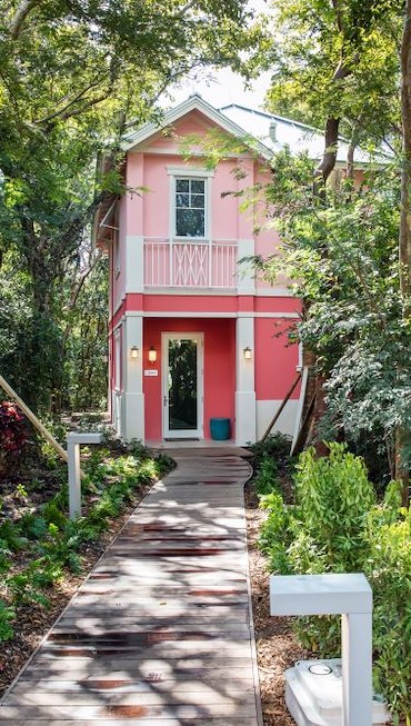 Villa surrounded by trees