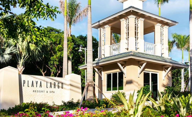 Sign Board of Playa Largo Resort & Spa, Autograph Collection, Key Largo, Florida