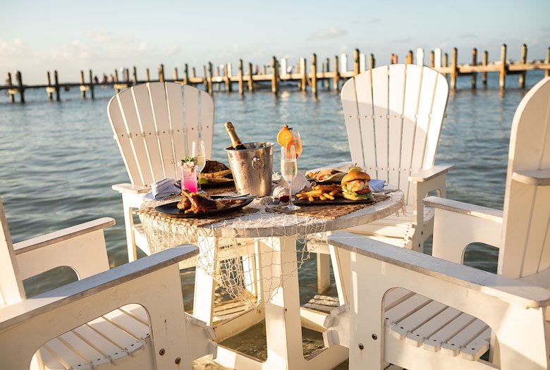 Dron Camera View of Playa Largo Resort & Spa, Autograph Collection, Key Largo, Florida