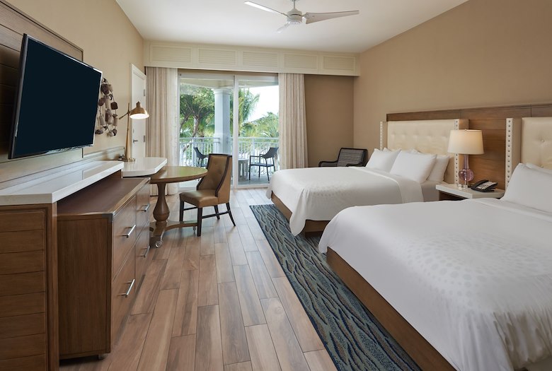 2 Queen Room Partial Bay View Balcony at Playa Largo Resort & Spa, Autograph Collection, Key Largo, Florida